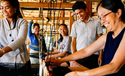 Silk Weaving